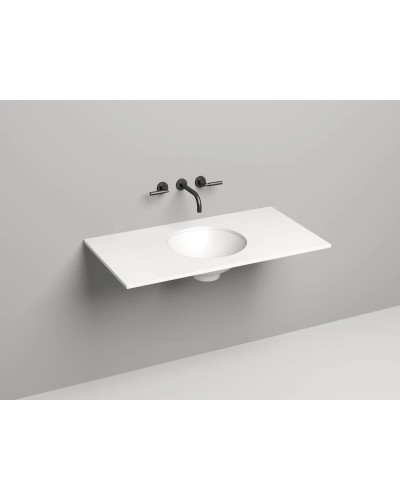 Столешница 100 см белый матовый Salini S-Stone Costa 200122M