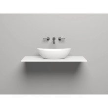 Столешница 100 см белый матовый Salini S-Stone Costa 200122M