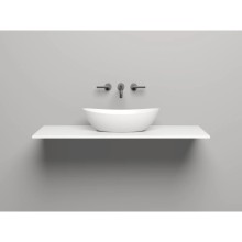 Столешница 120 см белый матовый Salini S-Stone Costa 200123M