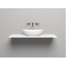 Столешница 120 см белый матовый Salini S-Stone Costa 200123M