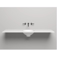 Столешница 150 см белый матовый Salini S-Stone Costa 200124M