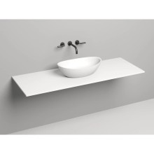 Столешница 150 см белый матовый Salini S-Stone Costa 200124M