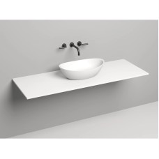 Столешница 150 см белый матовый Salini S-Stone Costa 200124M