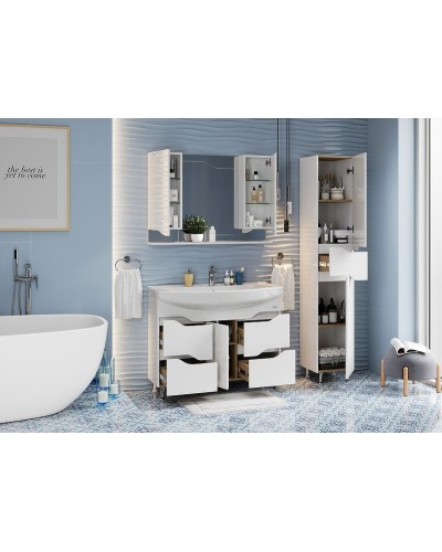 Тумба под раковину Onika ВЕРОНЭЛЛА 105.16 110508 Белая