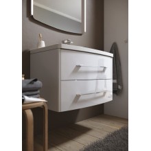 Тумба под раковину Aqwella 5 Stars Neringa 80 NER0108 подвесная Белая