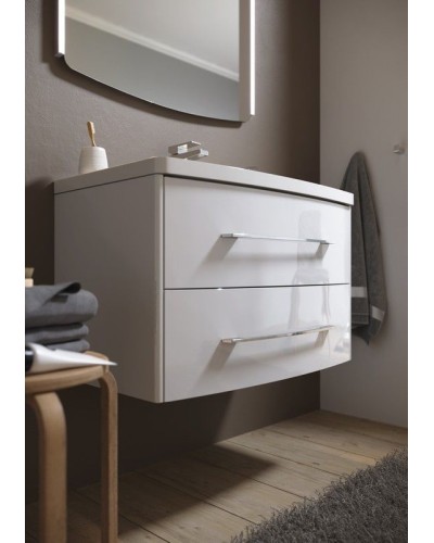 Тумба под раковину Aqwella 5 Stars Neringa 80 NER0108 подвесная Белая