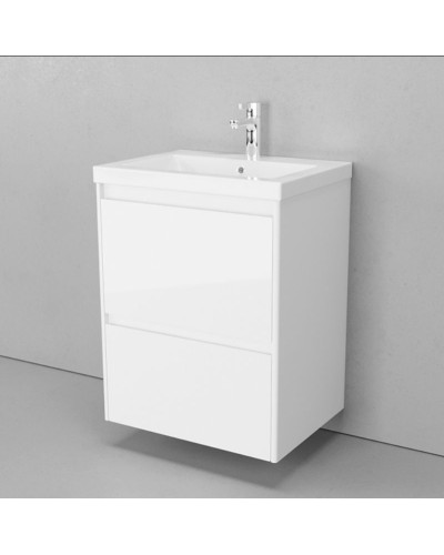 Тумба под раковину Velvex Klaufs 60 tpKLA.60.2Y-616.216 Белая
