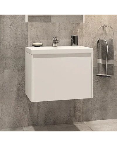 Тумба под раковину Velvex Klaufs 70 tpKLA.70.1Y-616.216 подвесная Белая