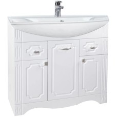 Тумба под раковину Bellezza Кантри 85 4639914000019 Белая