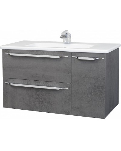 Тумба под раковину Bellezza Луиджи 100 4639217270423 подвесная Серая