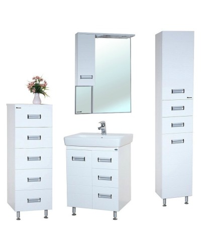 Тумба под раковину Bellezza Сиена 60 4633909670010 Белая