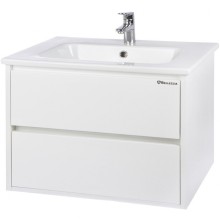 Тумба под раковину Bellezza Лоренцо 80 4639113270015 подвесная Белая