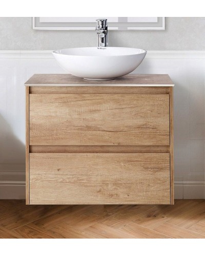 Тумба под раковину BelBagno Kraft 60 KRAFT-600-2C-SO-RNN подвесная Rovere Nebrasca Nature