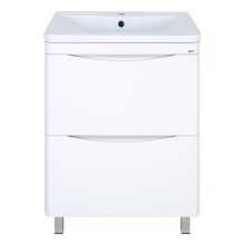 Атлантик - 60 Тумба напольная  с 2 ящ. закруг. края