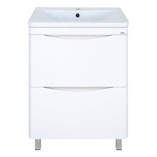 Атлантик - 60 Тумба напольная  с 2 ящ. закруг. края