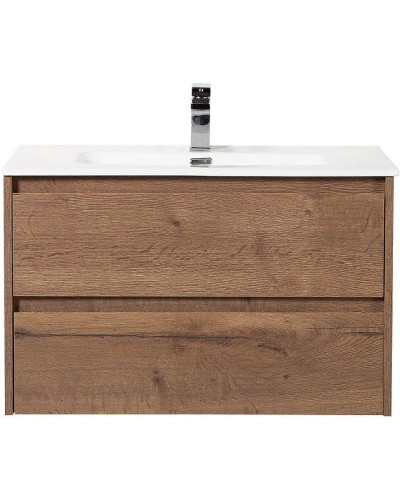 Тумба под раковину BelBagno Kraft 80 KRAFT-800-2C-SO-RT подвесная Rovere Tabacco