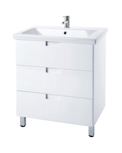 Тумба под раковину Bellezza Пегас 80 4630413140015 Белая