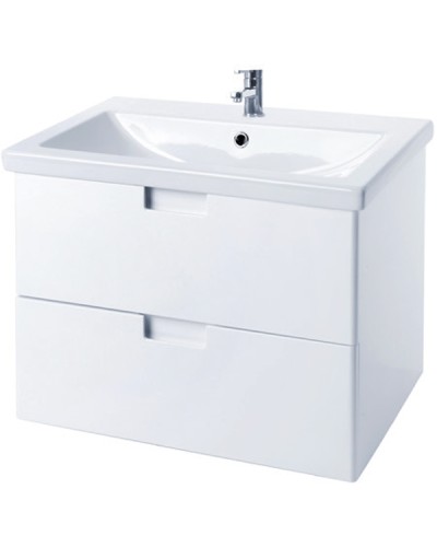 Тумба под раковину Bellezza Пегас 100 4630417270015 подвесная Белая