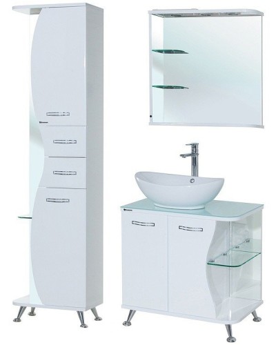 Тумба под раковину Bellezza Рио 70 L 4633611242017 Белая