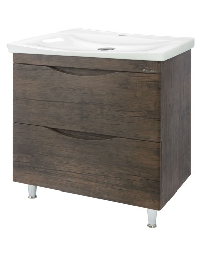 Тумба под раковину Bellezza Санриса 80 4630113660431 Орех