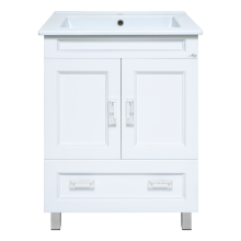 Дива - 85 Тумба белая с 1 ящ.