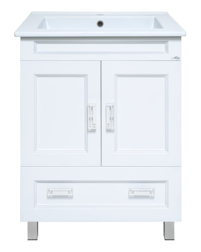 Дива - 85 Тумба белая с 1 ящ.