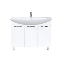 Лаванда -100 Тумба прямая белая