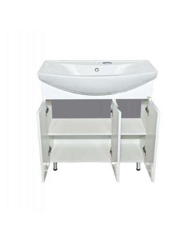 Лаванда -100 Тумба прямая белая