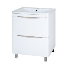 Атлантик -100 Тумба напольная  с 2 ящ. закруг. края