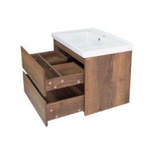 Dallas - 90 Тумба подвесная 2 ящ. ДСП (Дуб Галифакс)