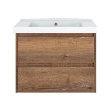 Dallas - 90 Тумба подвесная 2 ящ. ДСП (Дуб Галифакс)