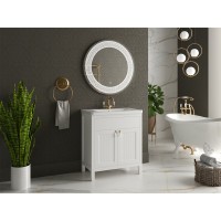 Адель - 80 Тумба 1 ящ. белая эмаль