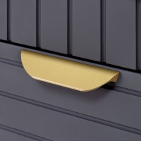 GLOSTER - 70 Тумба с 3 ящ. напольная, графит