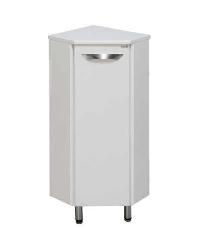 Тумба Runo Эконом 30 R 00000000005 угловая Белая