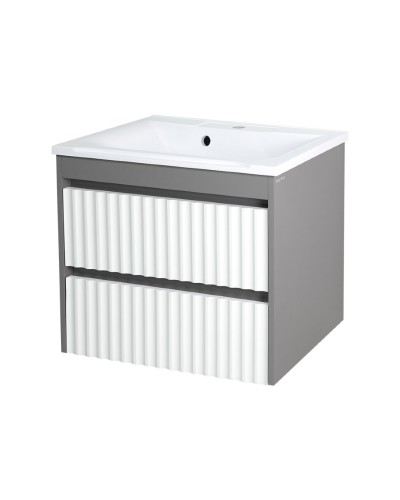 BALATON - 90 Тумба подвесная с 2 ящ., комбинированный