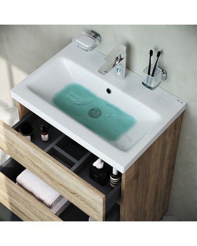 Тумба под раковину AM.PM Gem S 60 M91FSX0602OF Светлый дуб