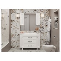 Терра -110 Тумба с 3 ящ. белая