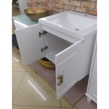 Галвер - 60 Тумба прямая подвесная белая