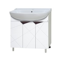 Грани - 80 Тумба напольная прямая (эмаль)