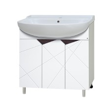 Грани - 80 Тумба напольная прямая (эмаль)