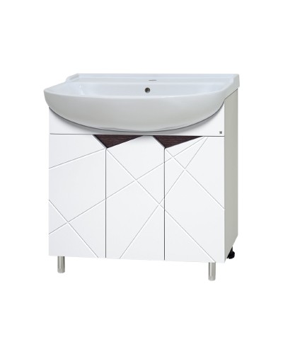 Грани - 80 Тумба напольная прямая (эмаль)