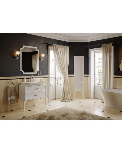 Тумба под раковину Aqwella 5 Stars La Donna 85 LAD0108W Белая