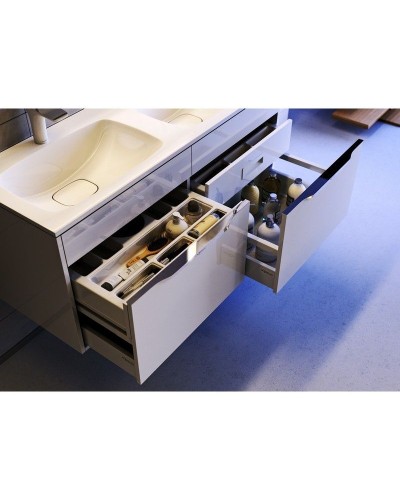 Тумба под раковину Aqwella 5 Stars Malaga 120 Mal.01.12 подвесная Белая