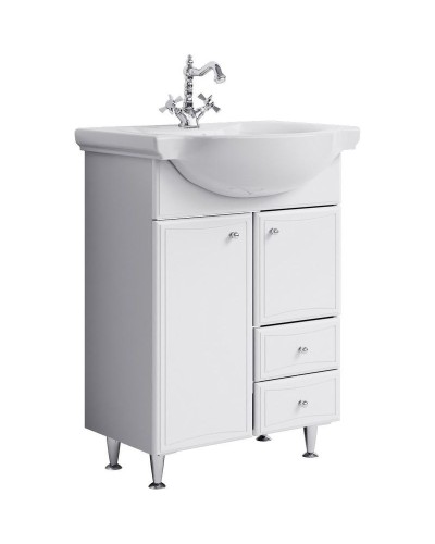 Тумба под раковину Aqwella Барселона 65 BA0106K Белый