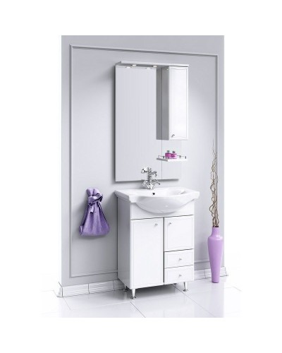 Тумба под раковину Aqwella Барселона 65 BA0106K Белый