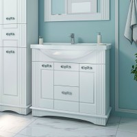 Эльбрус - 90 Тумба белая эмаль