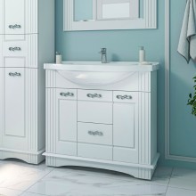 Эльбрус - 90 Тумба белая эмаль