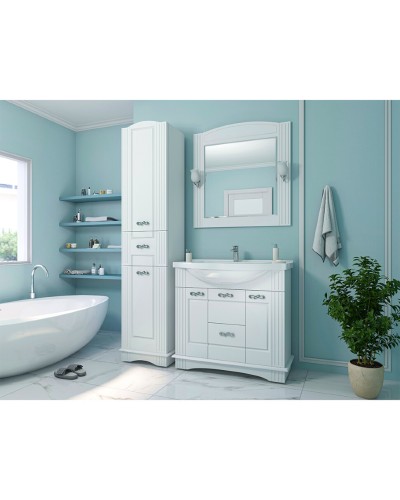 Эльбрус - 90 Тумба белая эмаль