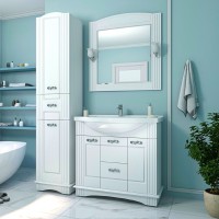 Эльбрус - 90 Тумба белая эмаль