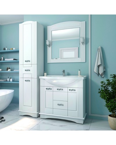 Эльбрус - 90 Тумба белая эмаль